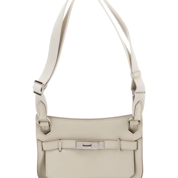 Replica Hermes 316413 Jyspiere Leather Hermes bags White H900918